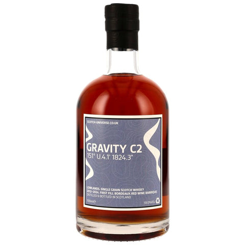 GRAVITY C2 2012/2024 - 12 yo - Lowland Single Grain - Scotch Universe