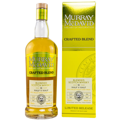 Half 'n' Half 2010/2022 - 11 yo - Spey Valley Stout Cask - Murray McDavid