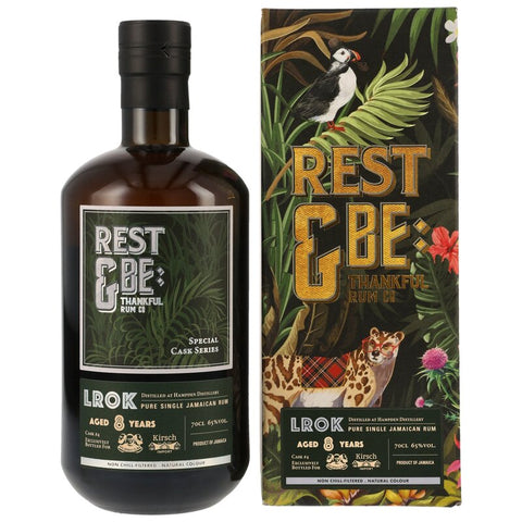 Hampden 2016/2024 - 8 yo - LROK Single Cask #4 - Rest &amp; Be Thankful (WuDramClan &amp; Kirsch Import)
