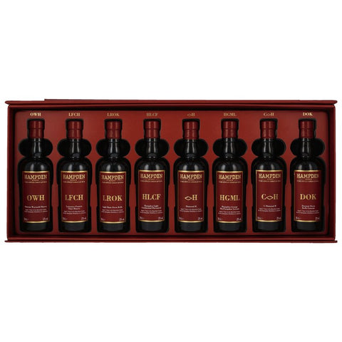 Hampden 8 Marks Collection 8x0,2l Aged 1 Year in Ex-Bourbon Casks