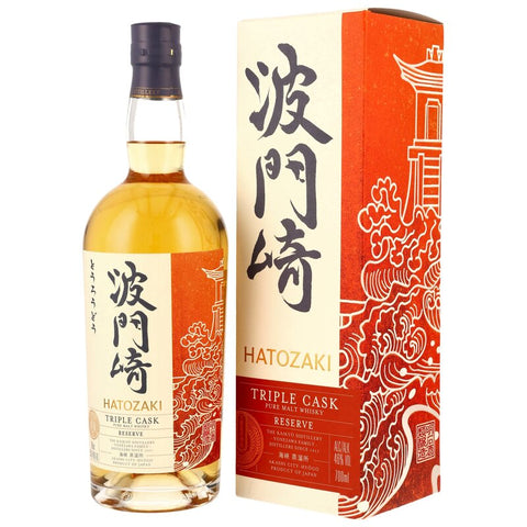 Hatozaki Triple Cask Reserve Pure Malt Whisky - Bourbon, Sherry & Umeshu Casks