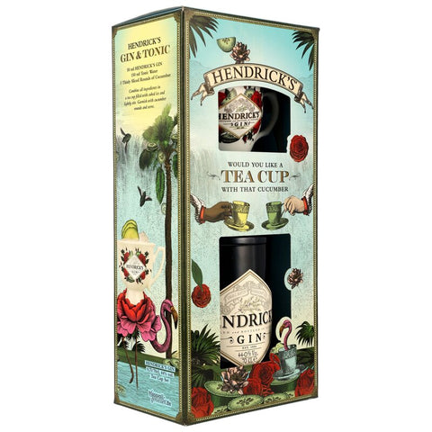 Hendrick´s Gin / Small Batch + Tea-Cup