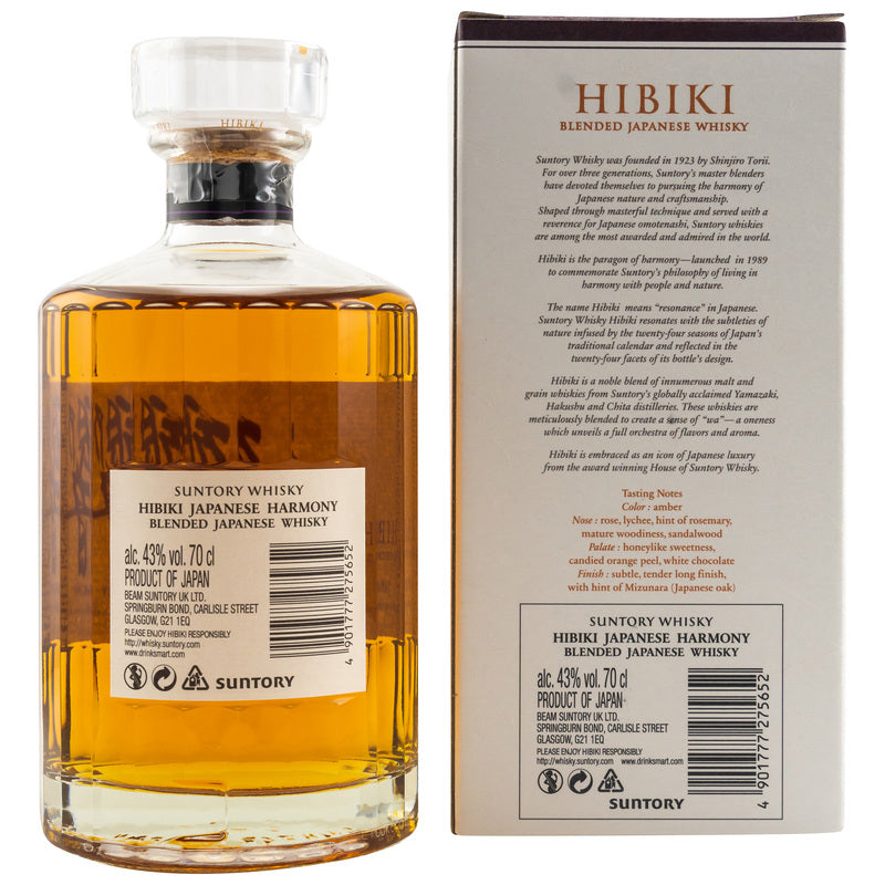 Buy Hibiki Japanese Harmony - Whisky Switzerland