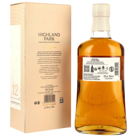 Highland Park 12 y.o. Viking Honour - Neues Design 2025