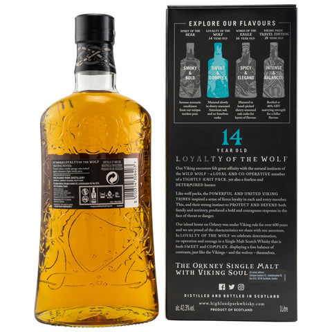 Highland Park 14 yo - Loyalty of the Wolf (Sweet &amp; Complex)