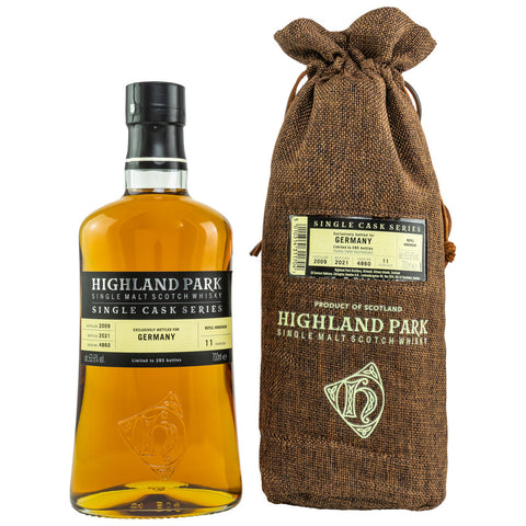 Highland Park 2009/2021 - 11 y.o. - Single Cask 4860