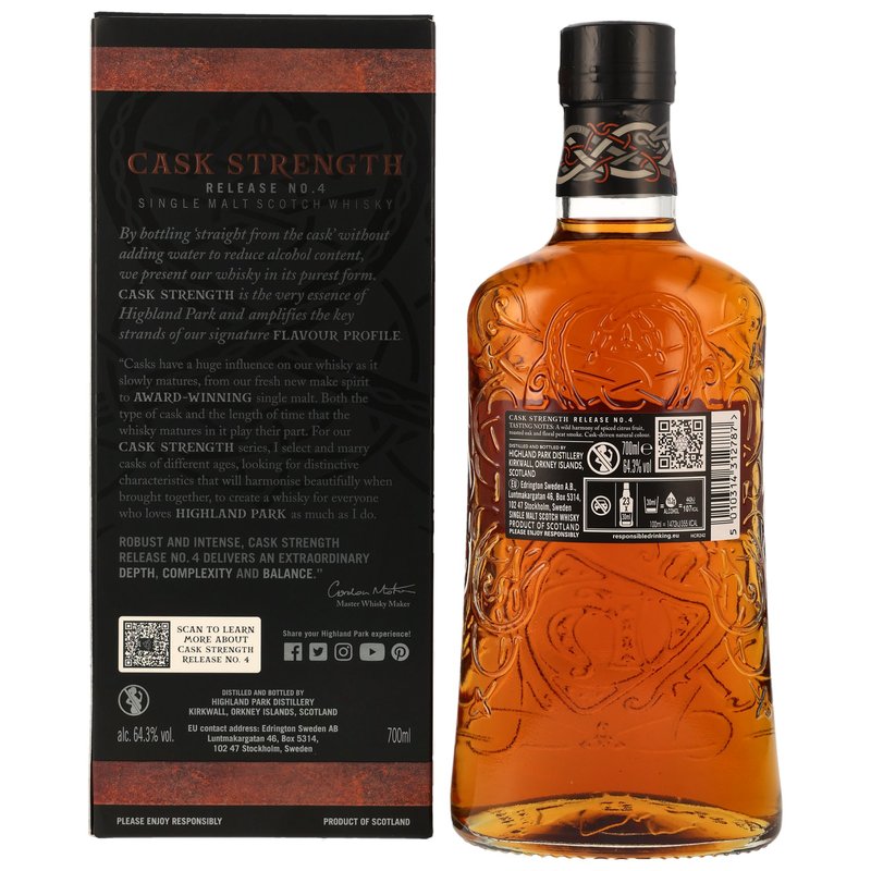 ハイランドパークHighland Park Cask Strength No.4 Highland Park Cask Strength kaufen - Whisky Schweiz