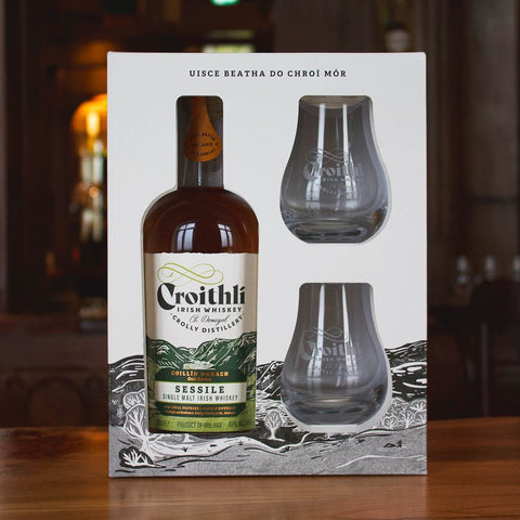 Croithli Coillin Darach Sessile Irish Whiskey Gift Set 0.7 l