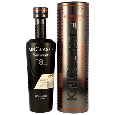 InchDairnie KinGlassie 2017/2025 - 8 y.o. - Raw - Heavily Peated Malt - Ex-Bourbon Cask - Auktion