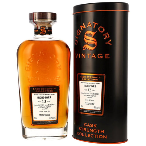 Inchgower 2011/2025 - 13 y.o. - Sig CS 1st Fill Marsala Hogshead #110