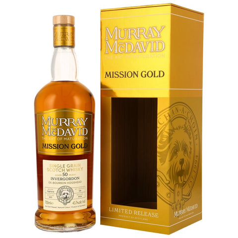 Invergordon 1972/2024 - 50 yo - Ex Bourbon Hogshead #88043 - Murray McDavid