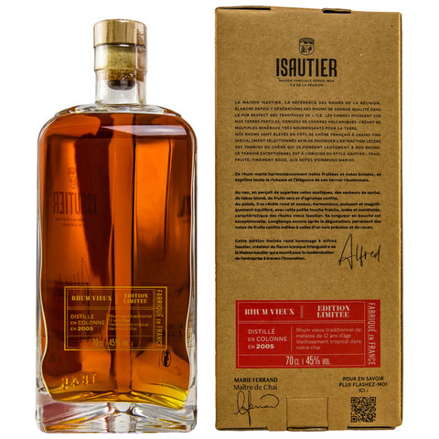 Isautier Rum 12 yo Alfred Rhum Vieux