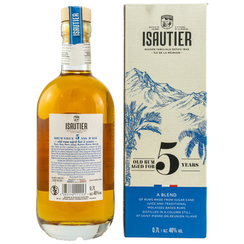 Rhum Isautier 5 ans
