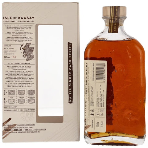 Isle of Raasay 2019/2024 - 5 ans - Whisky Single Malt - Single Cask #19/167 Chêne Chinkapin