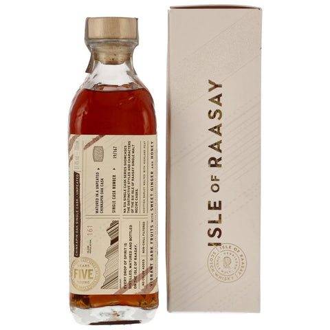 Isle of Raasay 2019/2024 - 5 yo - Single Malt Whiskey - Single Cask #19/167 Chinkapin Oak