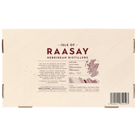 Coffret dégustation 4 x 0,05 l de la série Maturation des chênes de l'île de Raasay