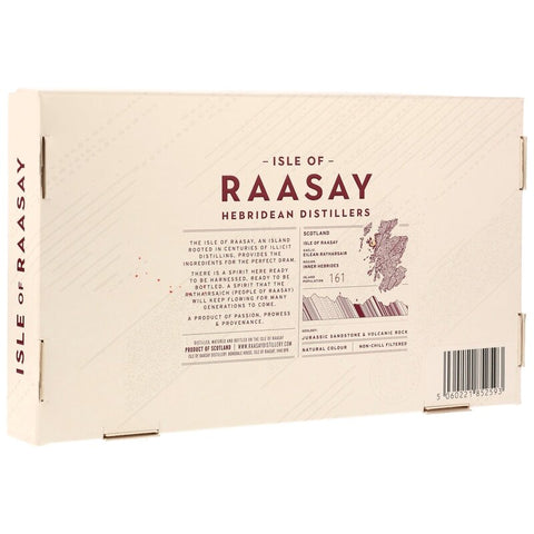 Coffret dégustation 4 x 0,05 l de la série Maturation des chênes de l'île de Raasay
