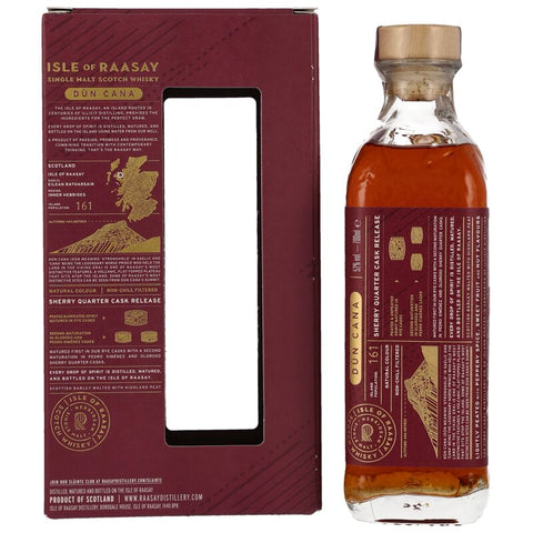 Isle of Raasay Single Malt Whiskey - Dun Cana Sherry Quarter Cask (First Edition)