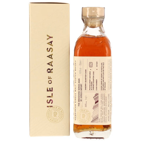 Isle of Raasay Single Malt Whisky - PX Single Cask #21/1231 - The Awakening Series