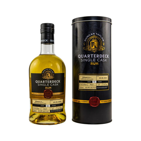 Jamaica Rum 2009/2022 - 12 y.o. - Hampden Quarterdeck Single Cask #27 - Duncan Taylor