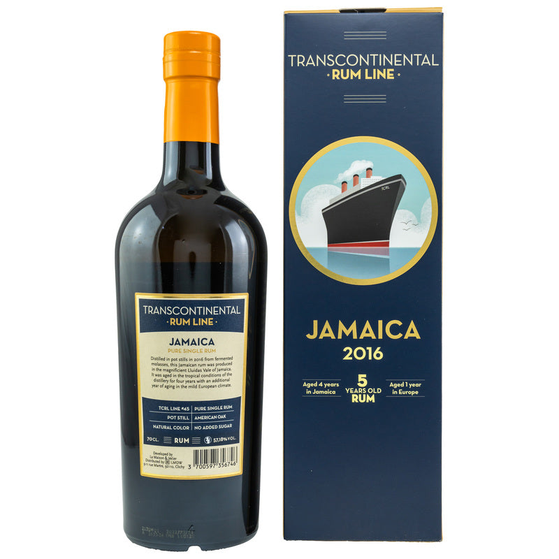 Jamaica 2016/2021 - 5. y.o. - Transcontinental Rum Line
