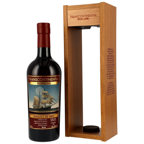 Jamaica HD 2012/2024 - 12 ans - Gamme de rhums Transcontinental - CHERRY