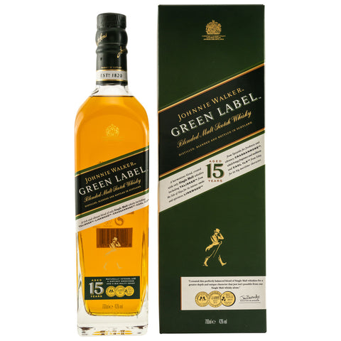 Johnnie Walker 15 ans Étiquette verte