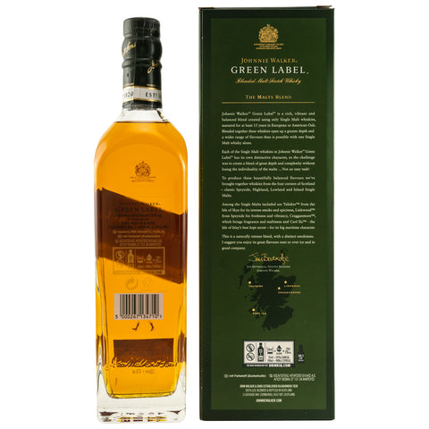 Johnnie Walker 15 ans Étiquette verte