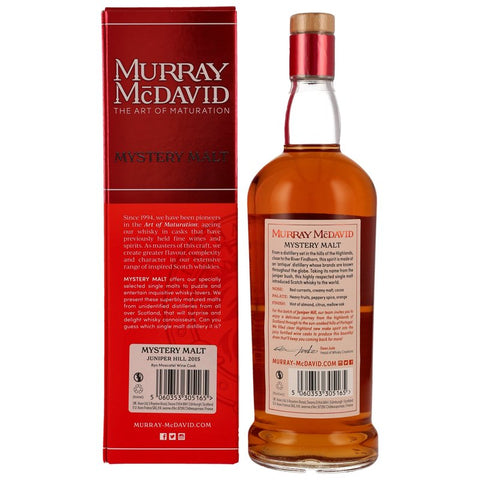 Juniper Hill 2015/2024 - 8 yo - Moscatel Wine Cask - Murray McDavid