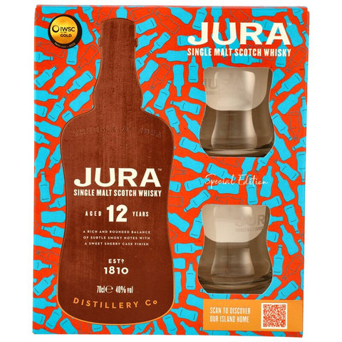 Jura 12 mit 2 Tumblergläsern - neue Ausstattung