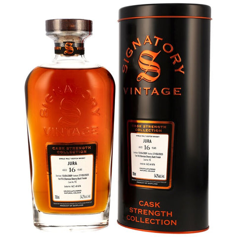 Jura 2009/2025 - 16 y.o. - Sig CS - 1st Fill Oloroso Sherry Butt Finish #15