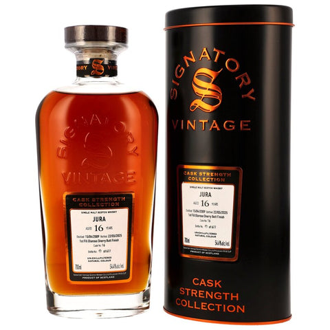 Jura 2009/2025 - 16 y.o. - Sig CS - 1st Fill Oloroso Sherry Butt Finish #16
