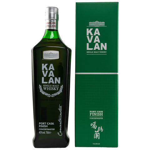 Finition en fût de porto Kavalan Concertmaster