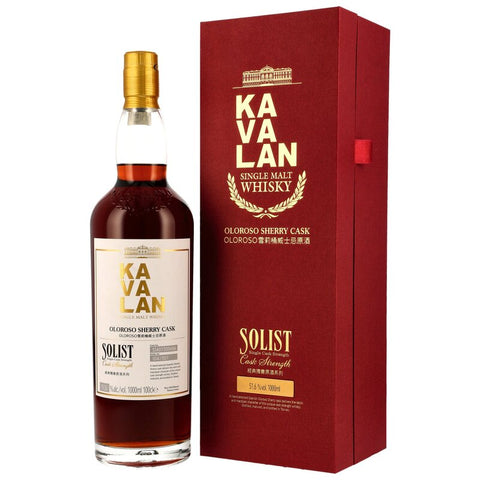 Kavalan Solist - Oloroso Sherry Cask - LITRE - 51,6%