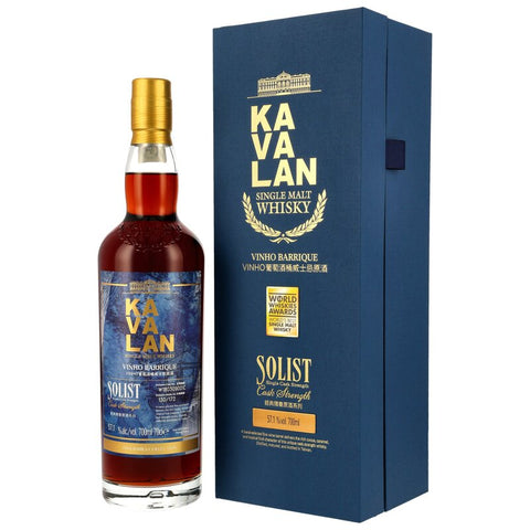Kavalan Solist - Single Malt Vinho Barrique - 57,1% - Itineraires