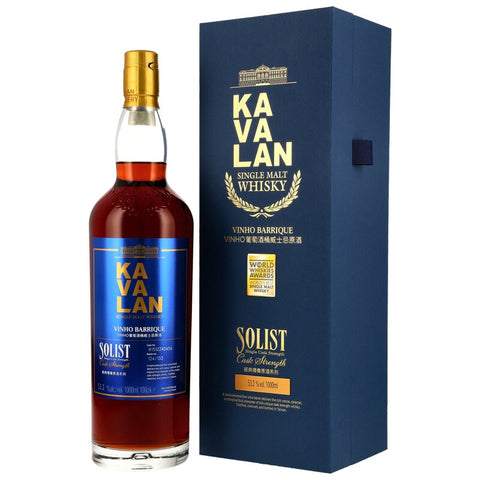 Kavalan Solist / Vinho Barrique / Single Malt Cask - 53,2% - LITER