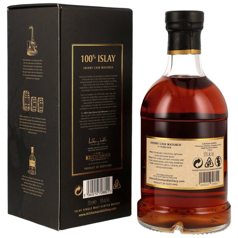 Kilchoman 100% Islay - 11 y.o. - Sherry Cask Matured