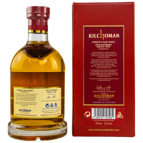 Kilchoman 2010/2023 - 12 yo - Bourbon Cask #420/2010