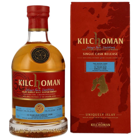 Kilchoman 2010/2024 - 13 yo - Bourbon Cask #478/2010