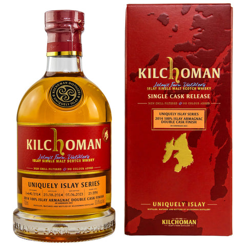 Kilchoman 2014/2023 - 8 yo Armagnac Finish #1+641/2014