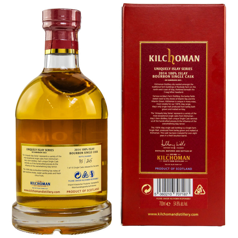 Kilchoman 2014/2023 - 8 y.o. Bourbon Cask