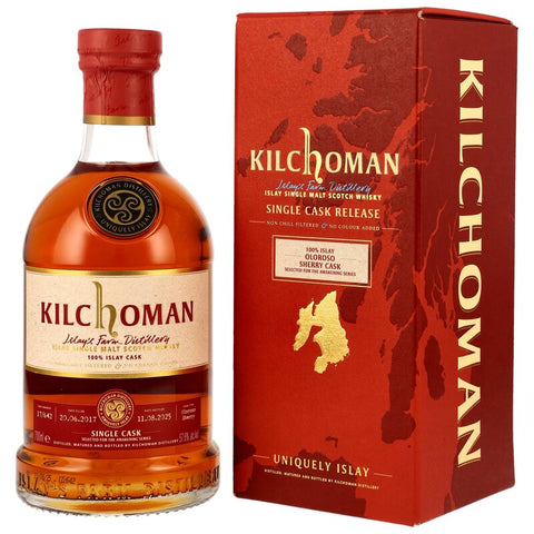 Kilchoman 2017/2025 - 8 y.o. - Oloroso Sherry Cask #17/642 - The Awakening Series