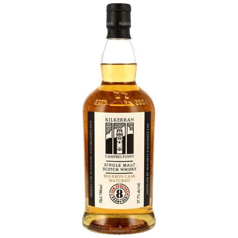 Kilkerran 8 y.o. Bourbon Cask Strength 57,7% - 2026 Release 