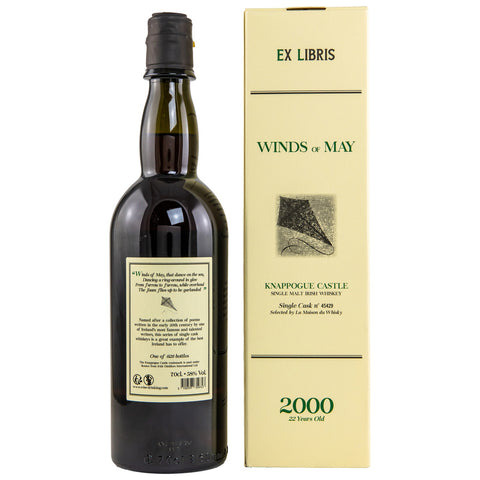 Knappogue Castle 2000/2022 - 22 yo - Ex Libris Winds of May