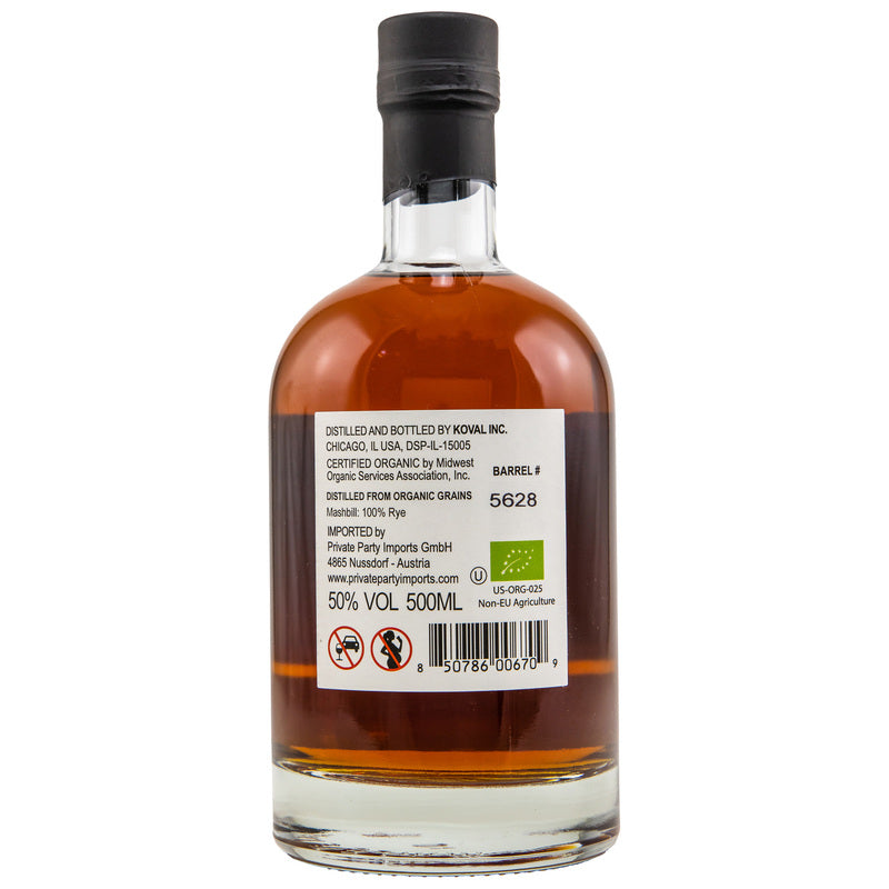 Koval Rye Whiskey - Bottled in Bond