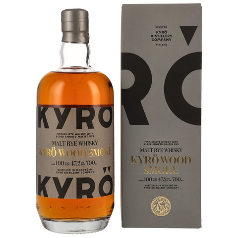 Kyrö Wood Smoke Malt Rye Whiskey - 700ml