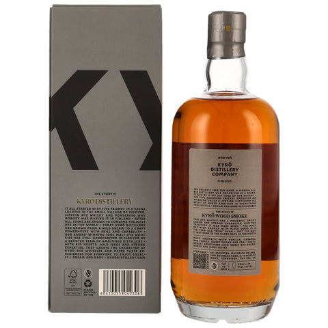 Kyrö Wood Smoke Malt Rye Whiskey - 700ml