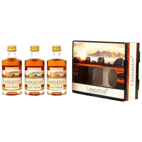 Langatun Collection 3 x 0,05 Old Crow/Old Deer/Old Wolf - 46% Neue Ausstattung