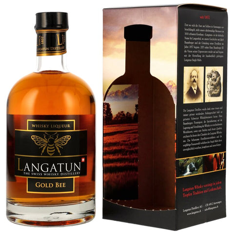 Langatun Gold Bee Whisky Liqueur Neue Ausstattung