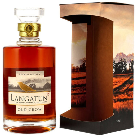 Langatun Old Crow Peated Whisky - Red Wine Casks Batch 437/02/25